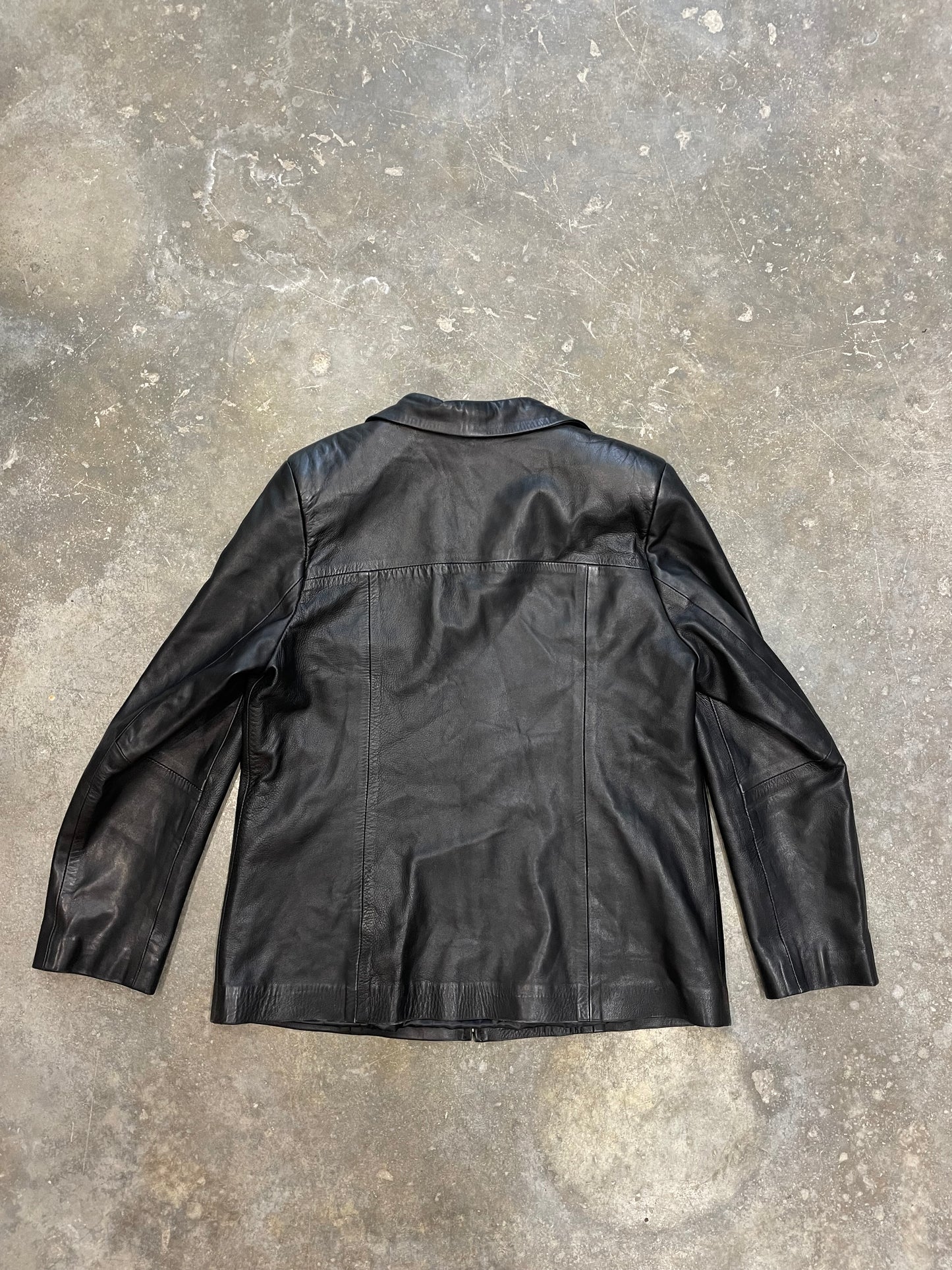 90’s Style Leather Jacket