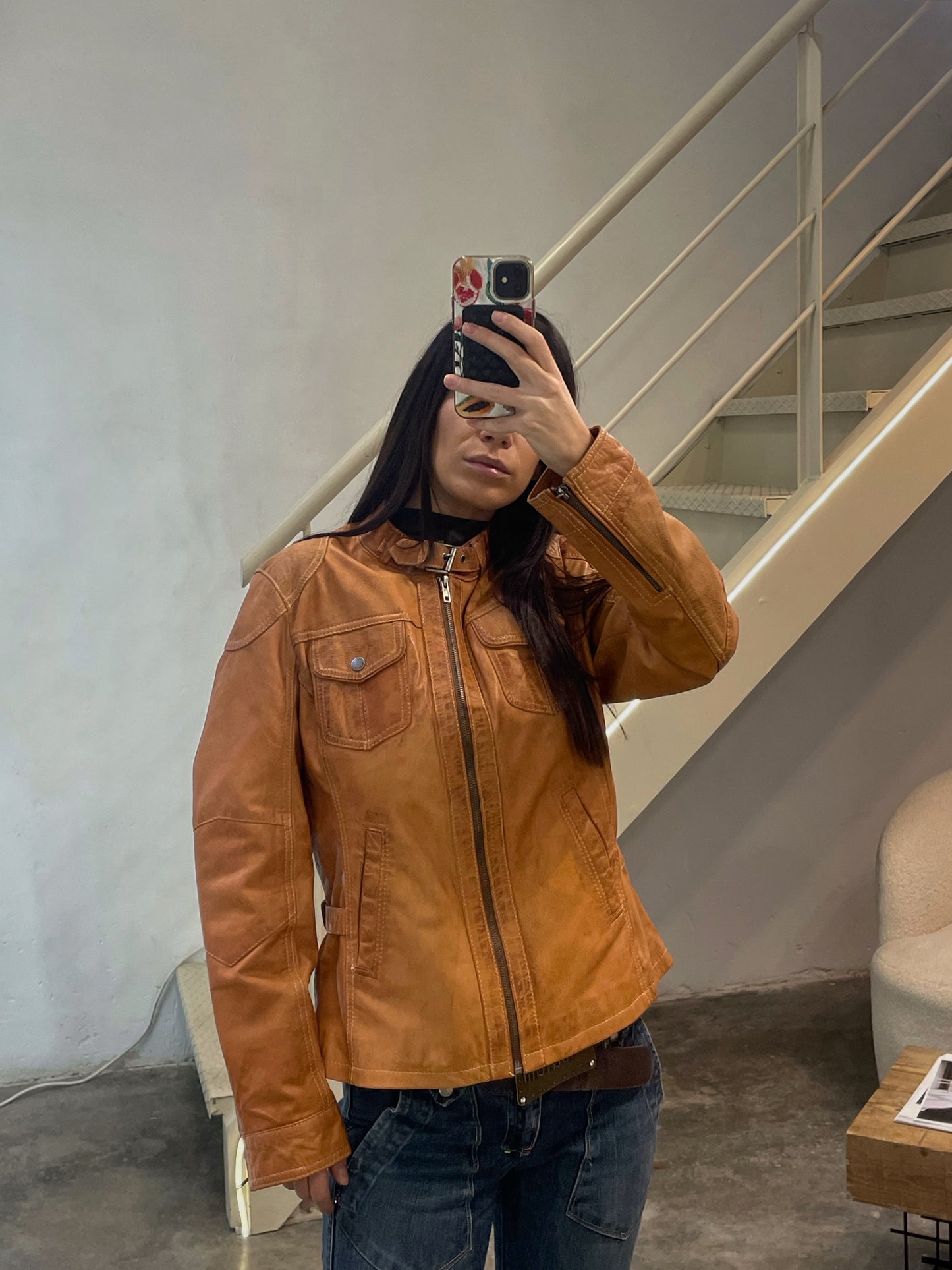 Natural Leather Jacket