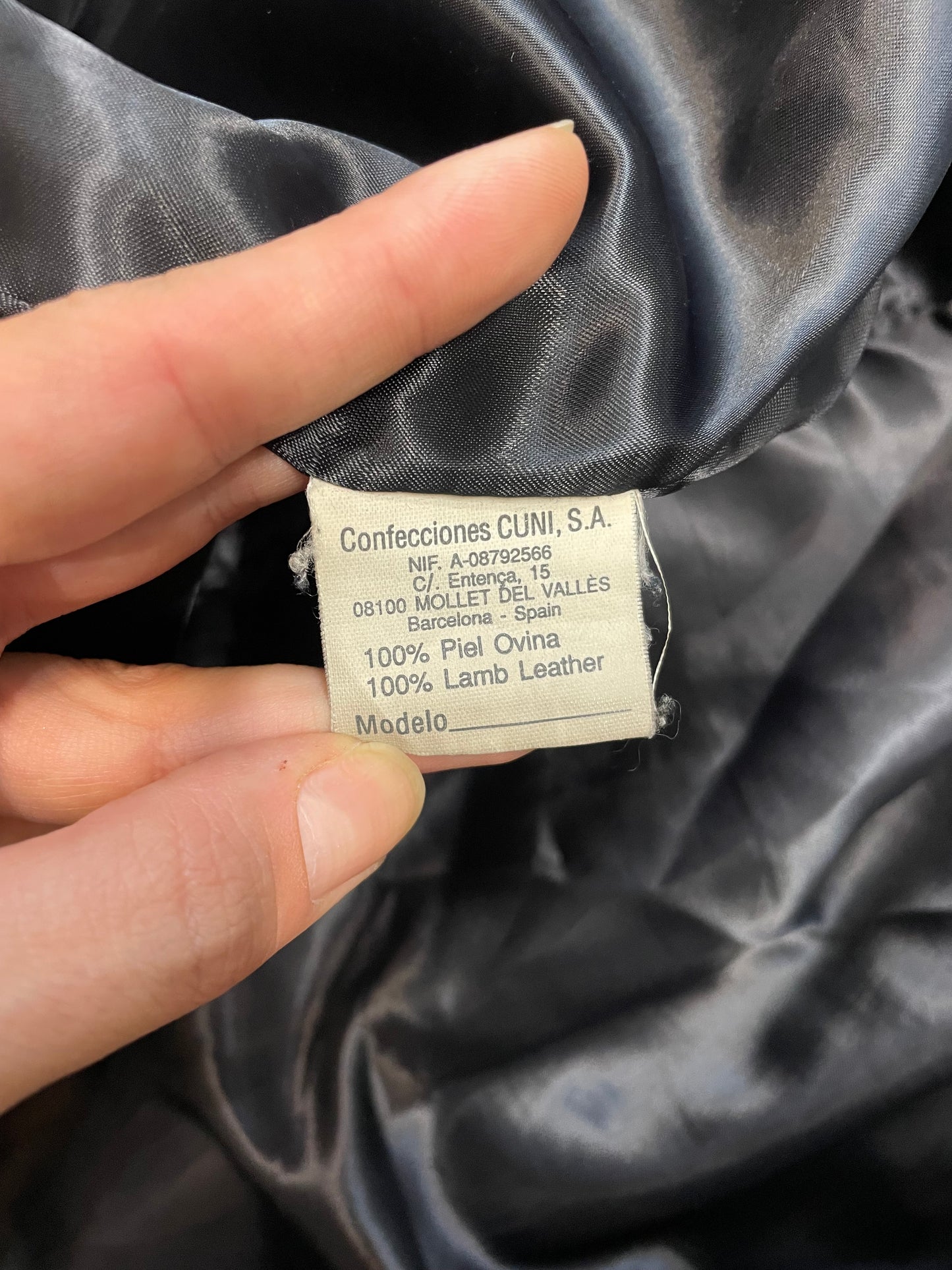 90’s Style Leather Jacket