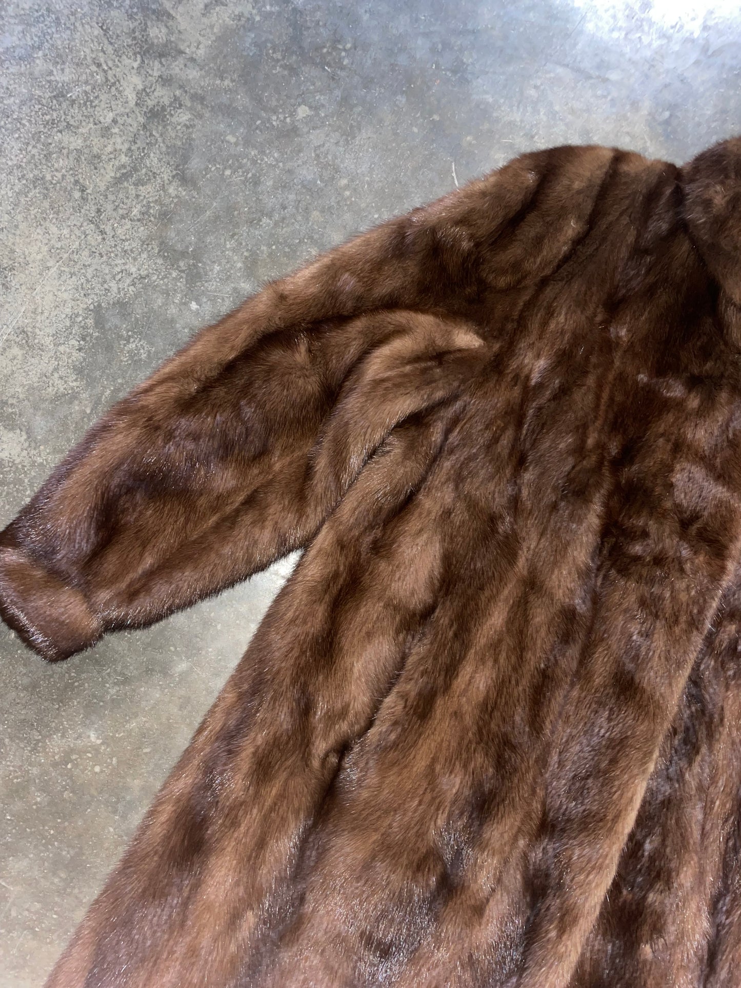 Vintage Natural Mink Coat