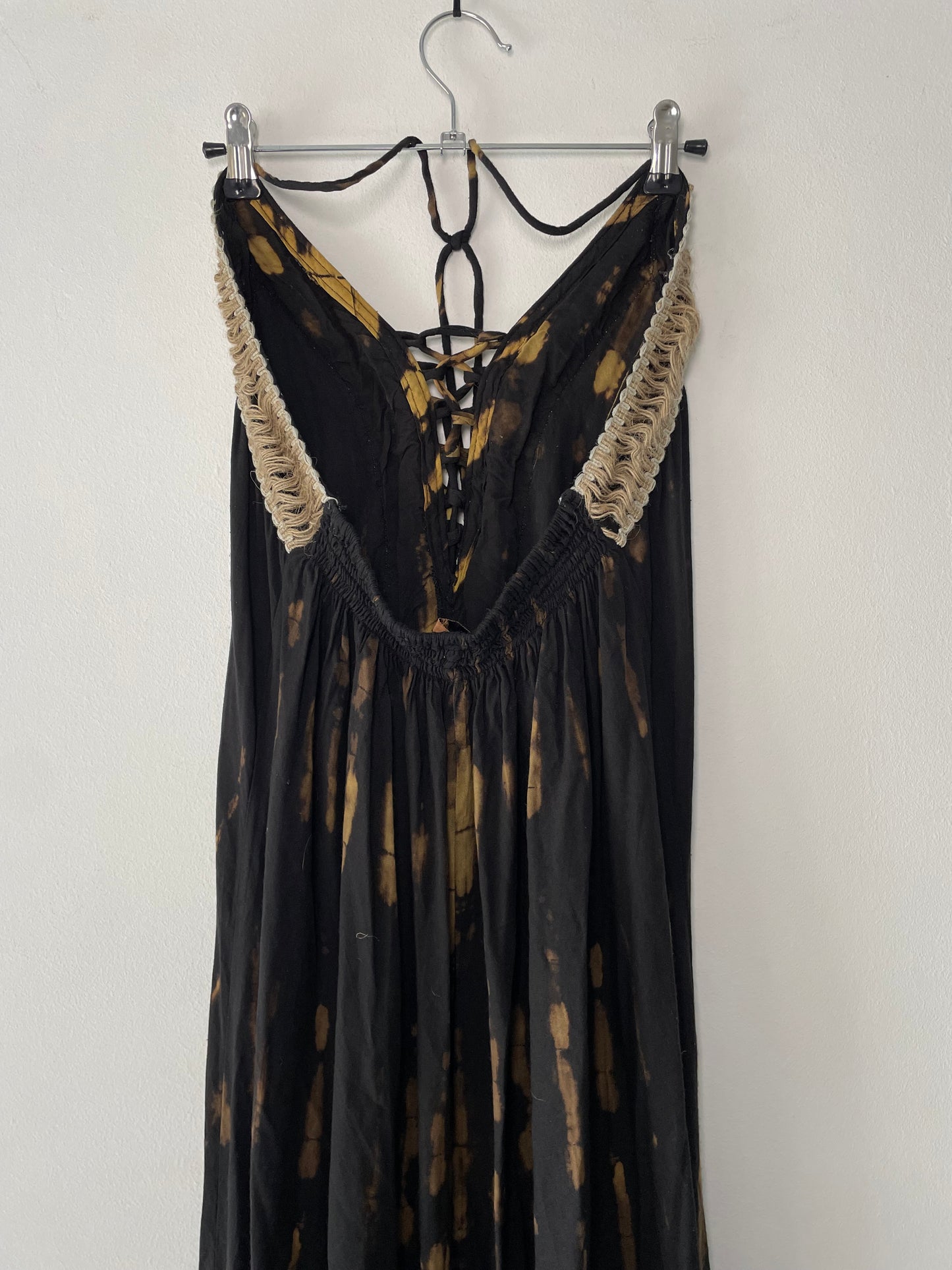 Boho Tie-Dye Maxi Dress