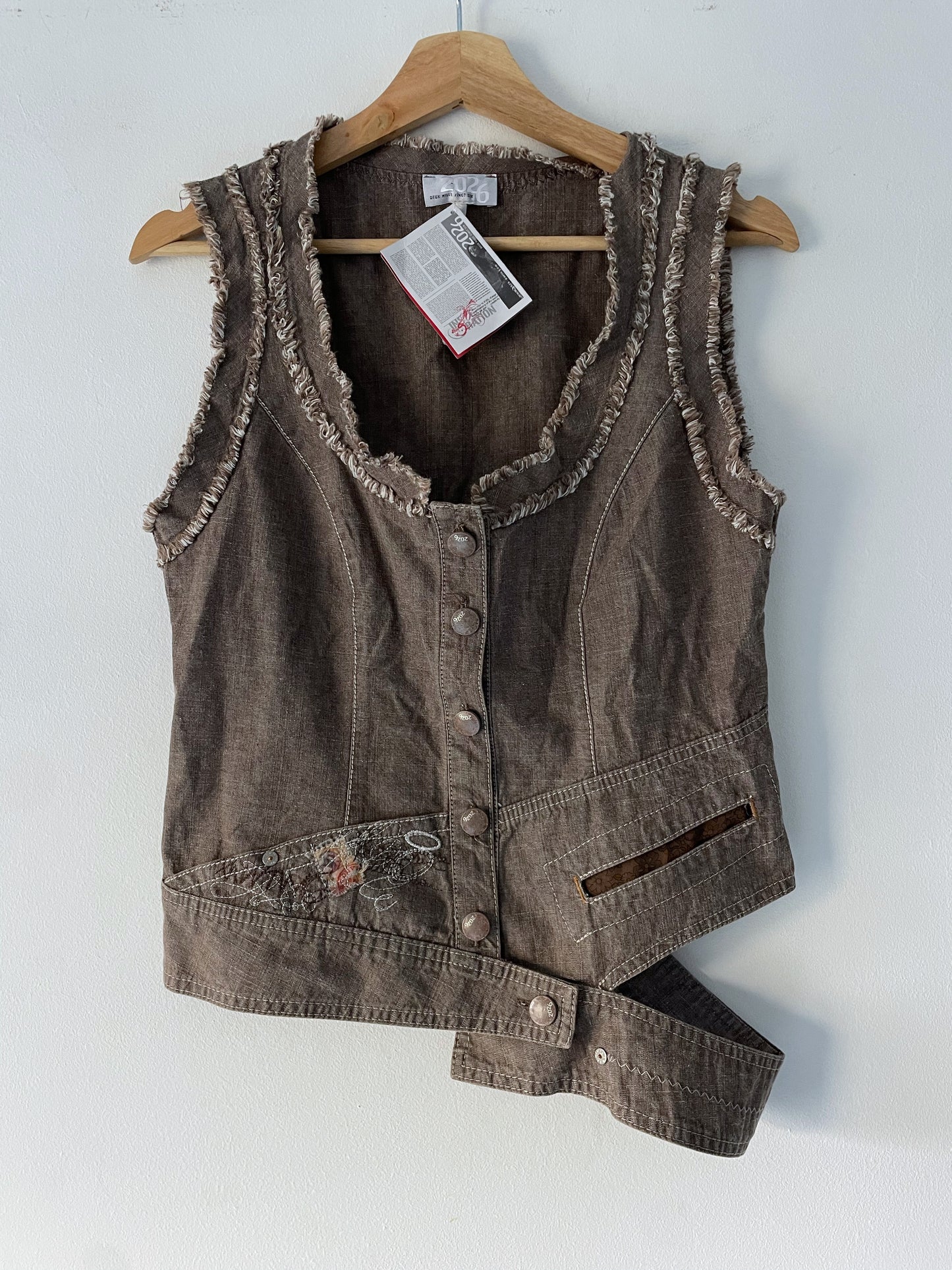 Asymmetrical Vest