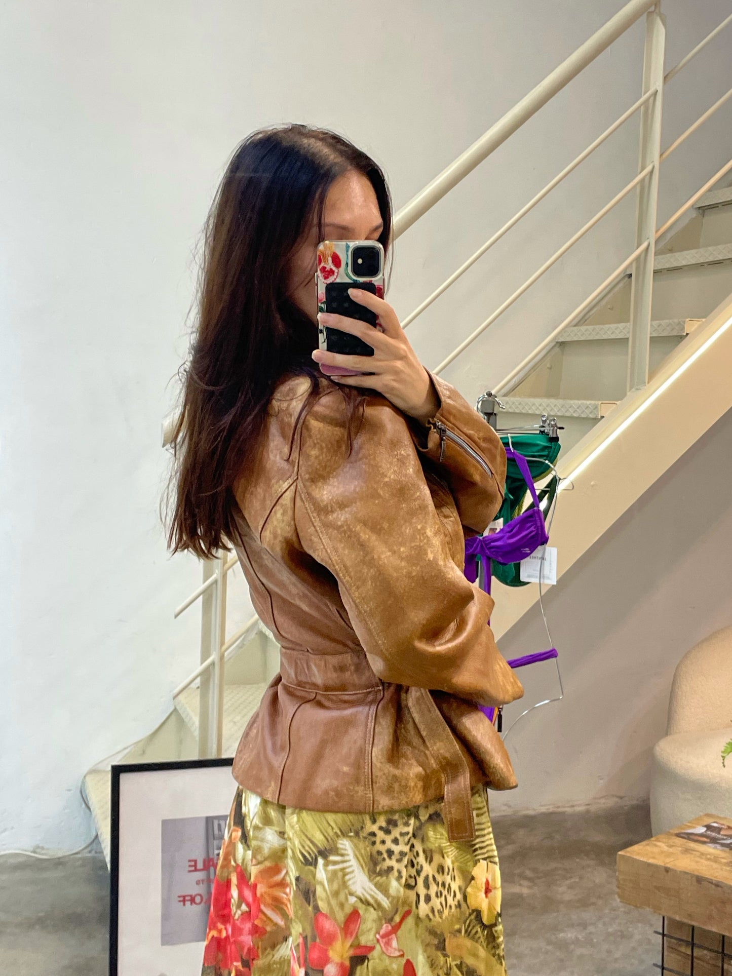 Natural Leather Jacket