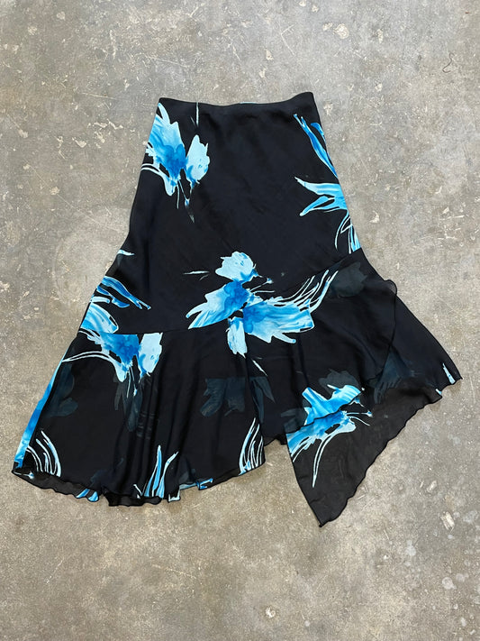Floral Pattern Skirt