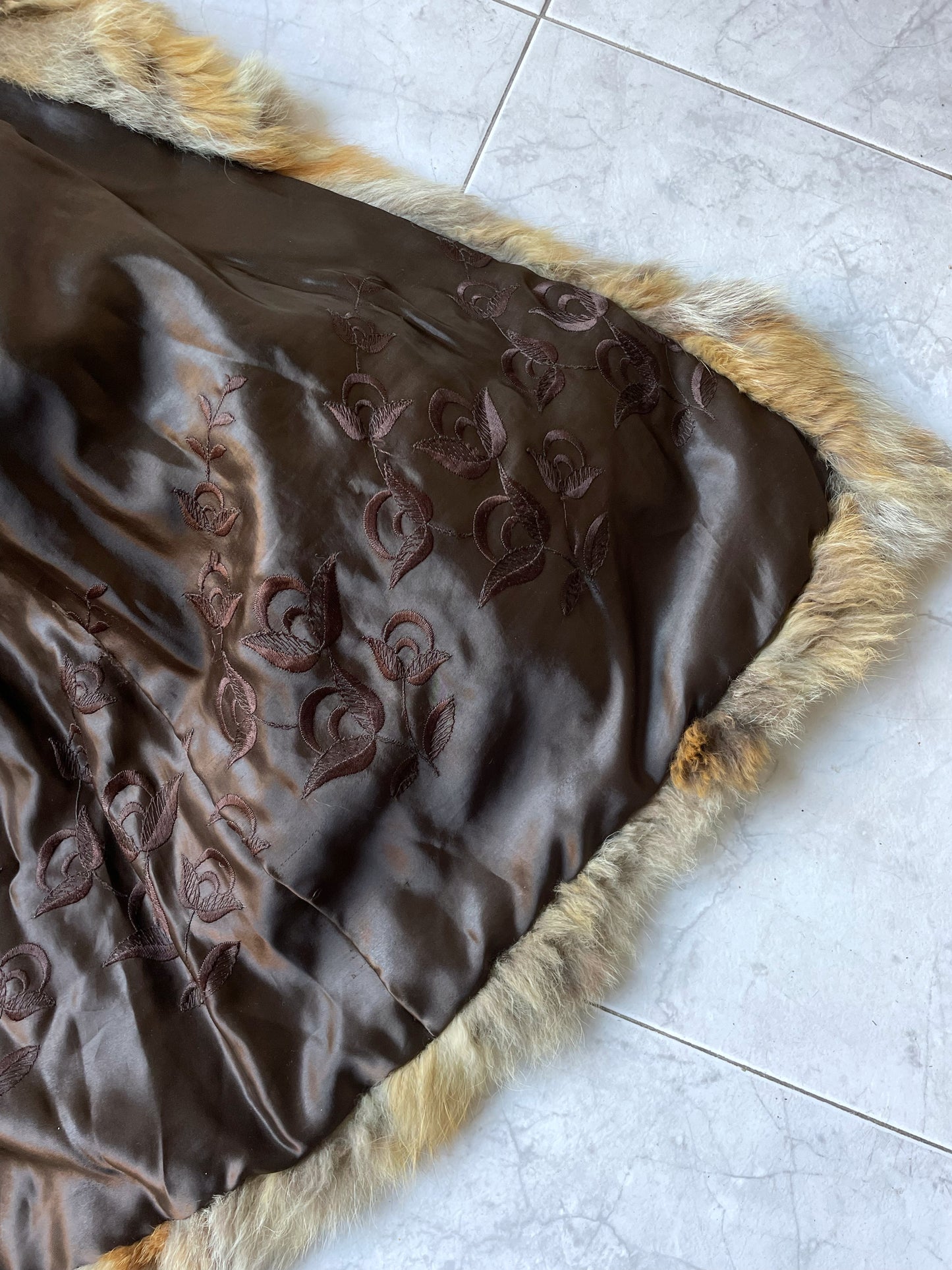 Vintage Natural Fur Coat