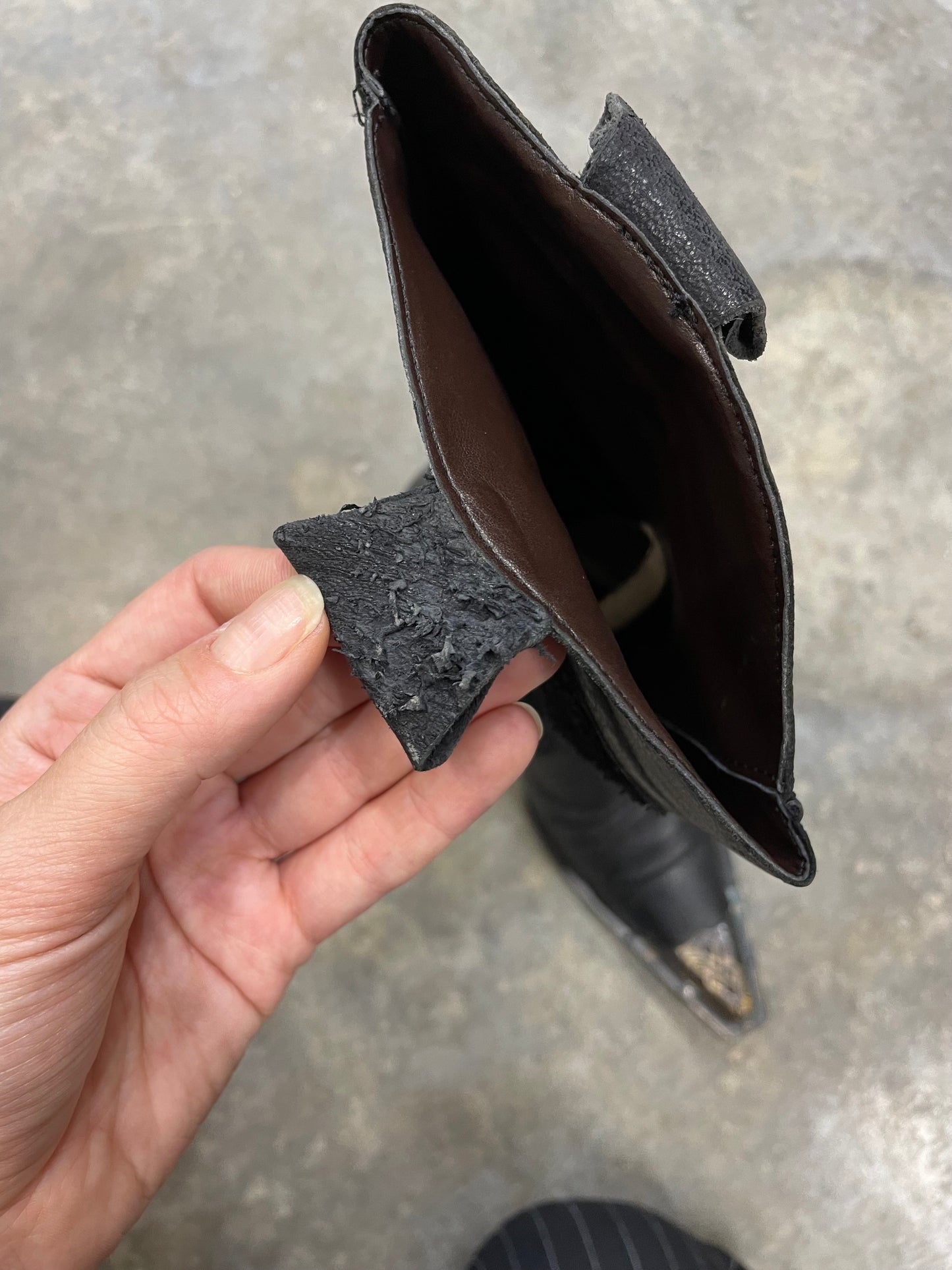 Cowboy Boots With Metal Toe Caps