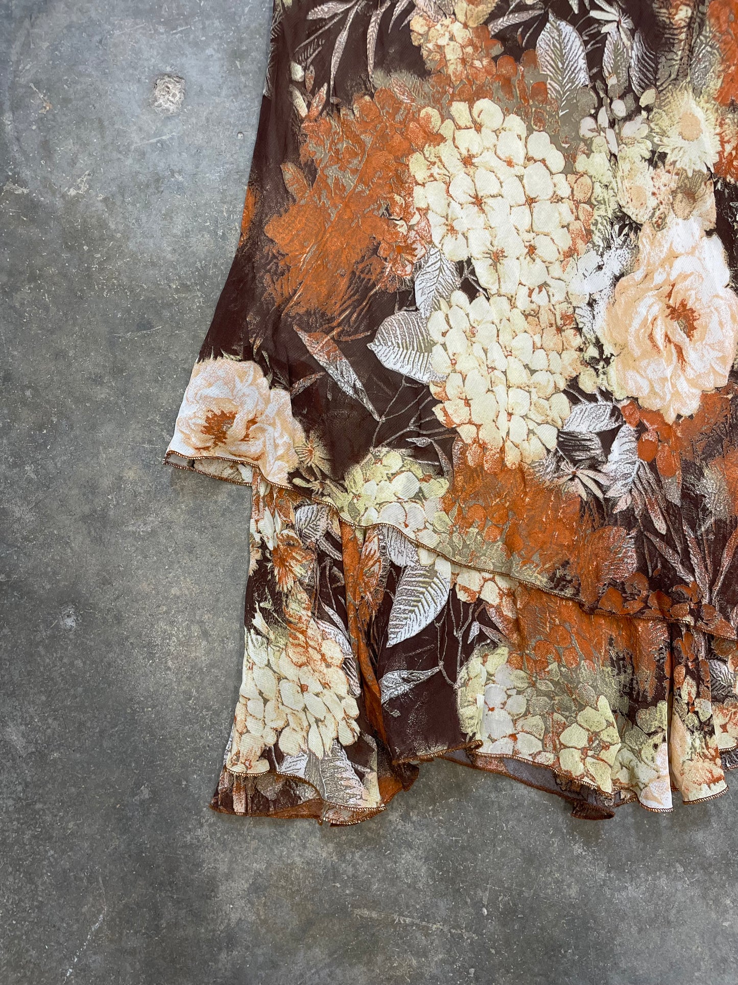 Floral Pattern Skirt