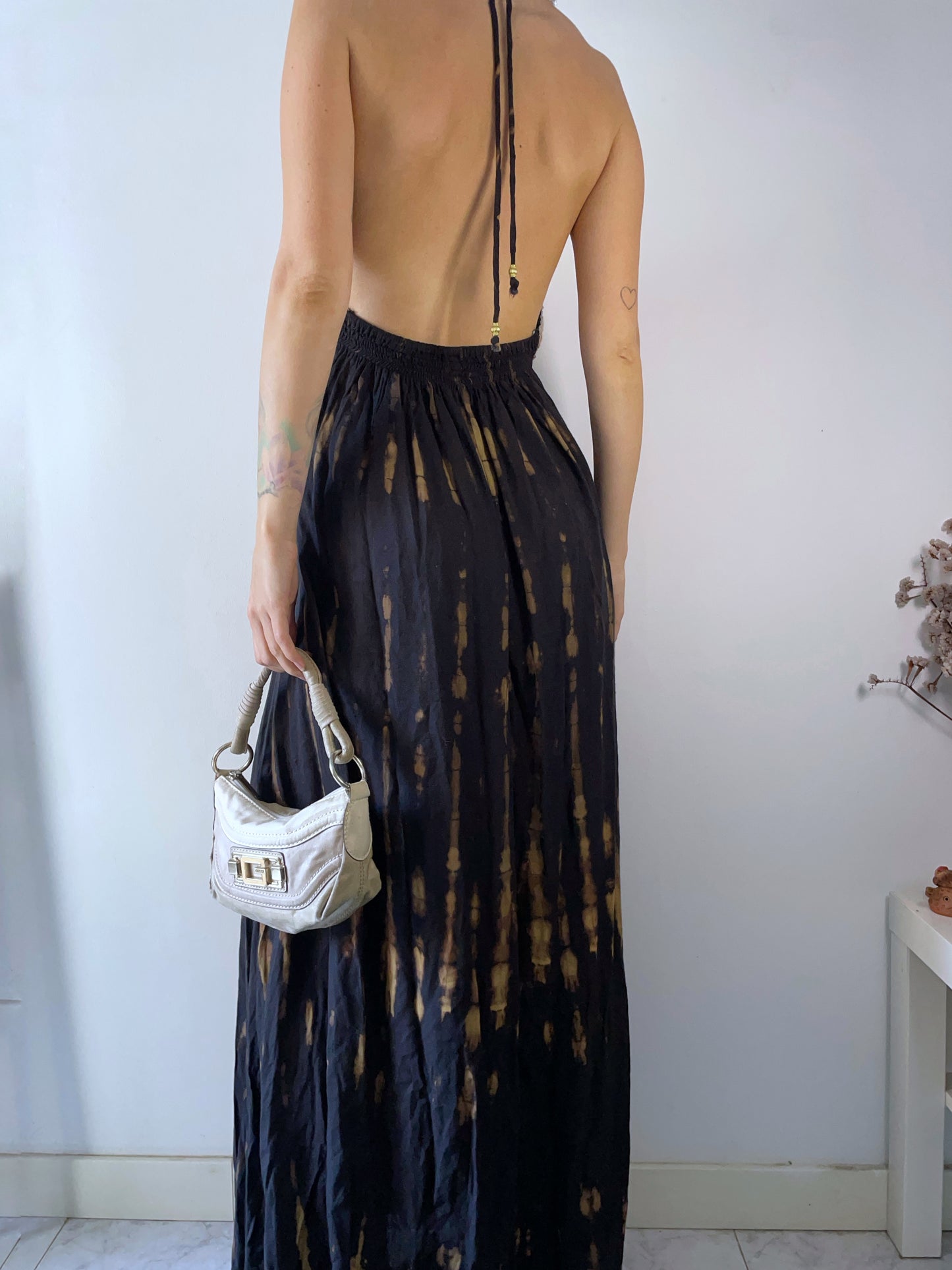 Boho Tie-Dye Maxi Dress
