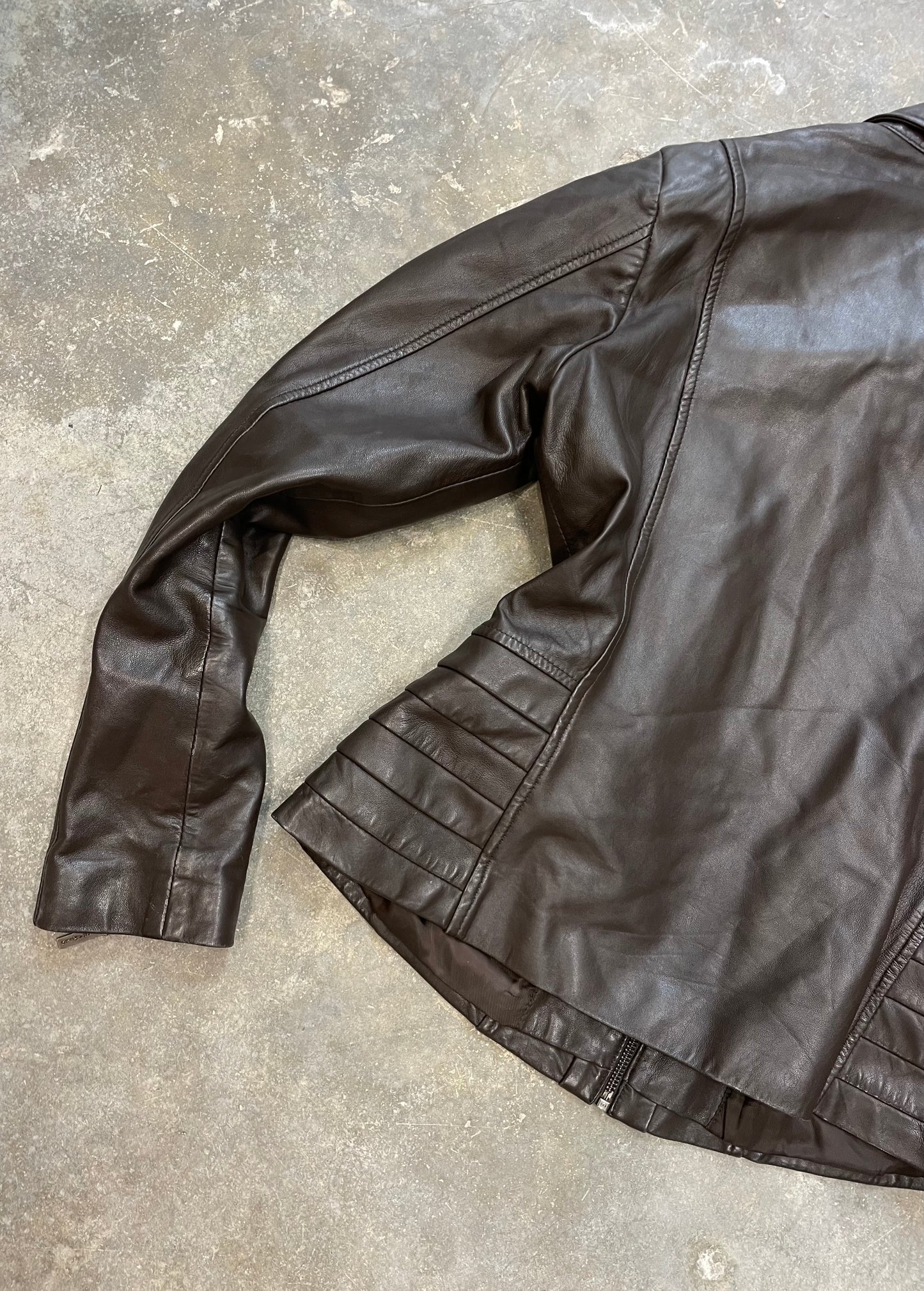 Leather Transformer Jacket