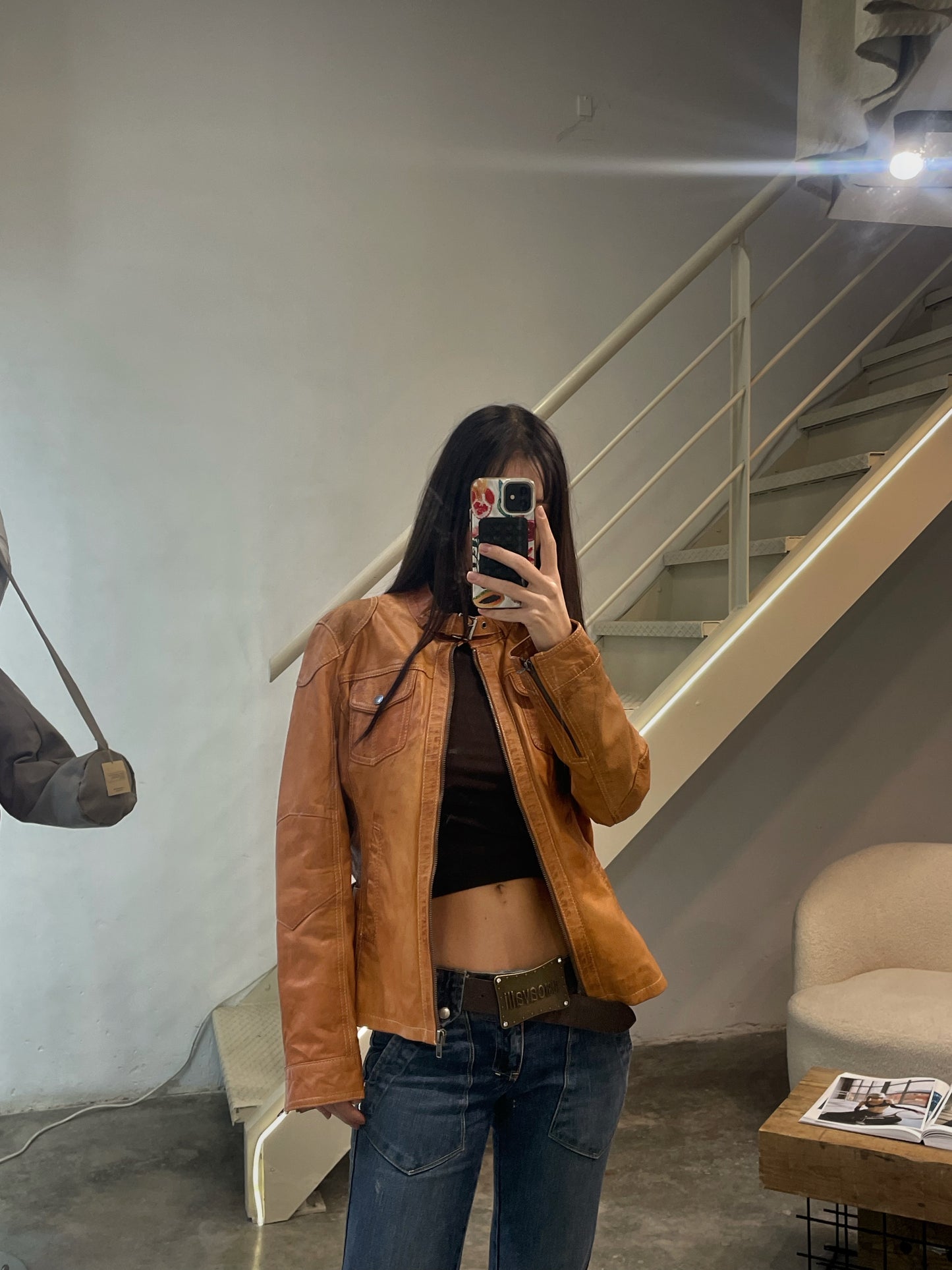 Natural Leather Jacket