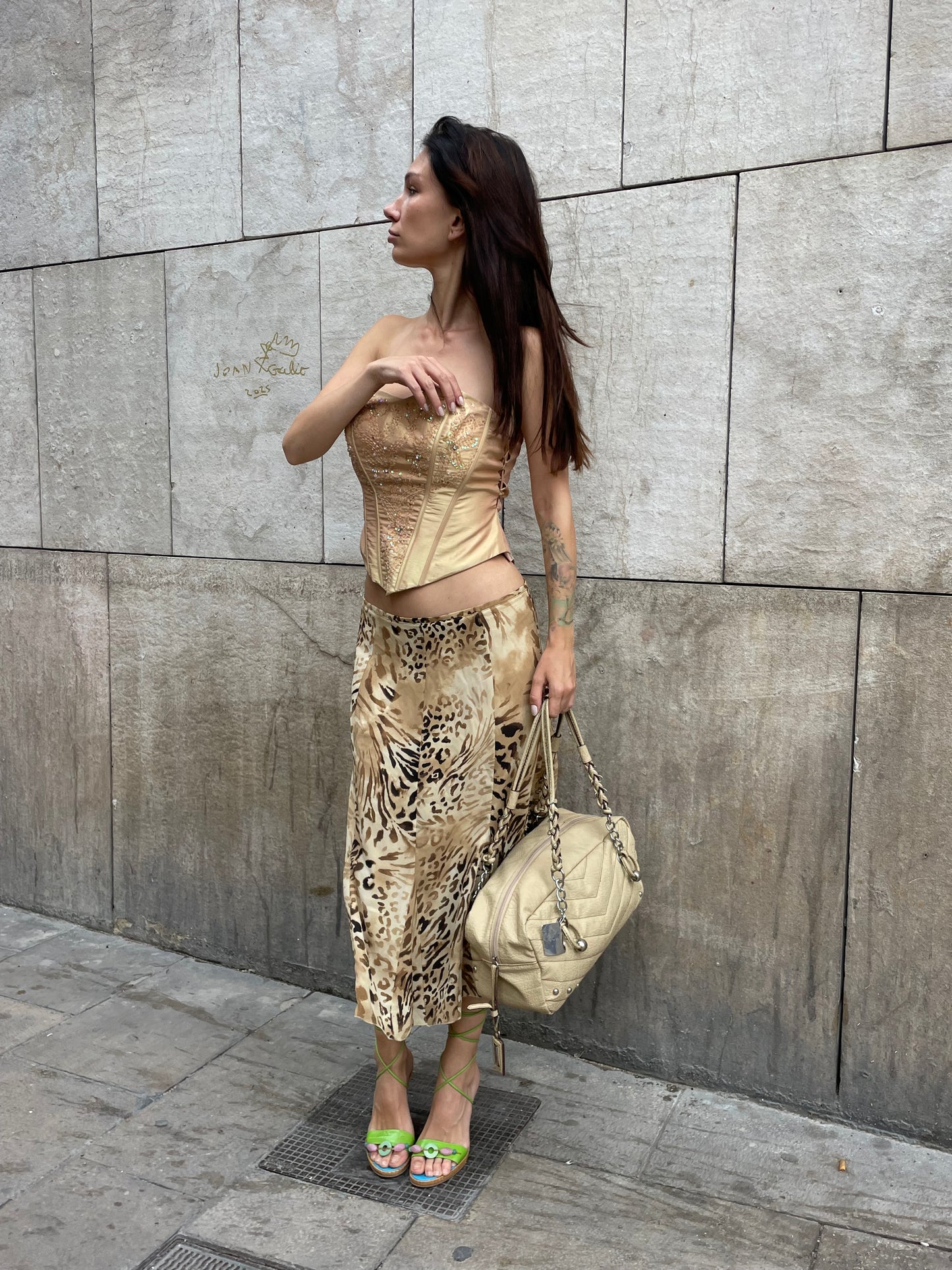 Animal Print Skirt