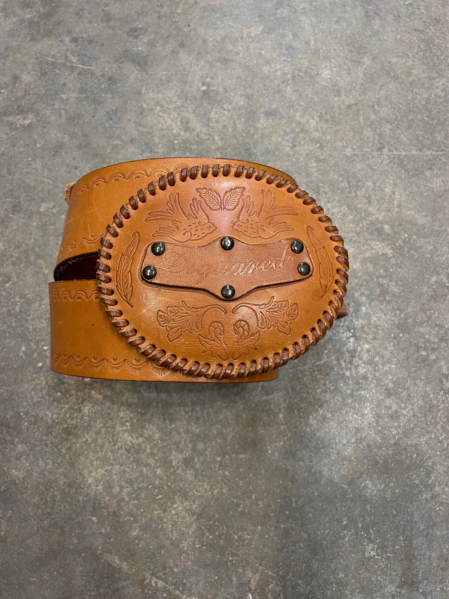 Leather Belt by Dsquared2