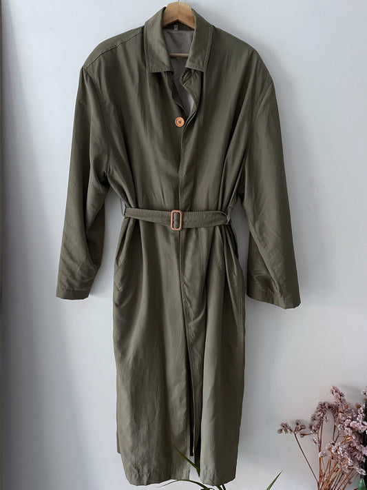 Oversize vintage trench coat