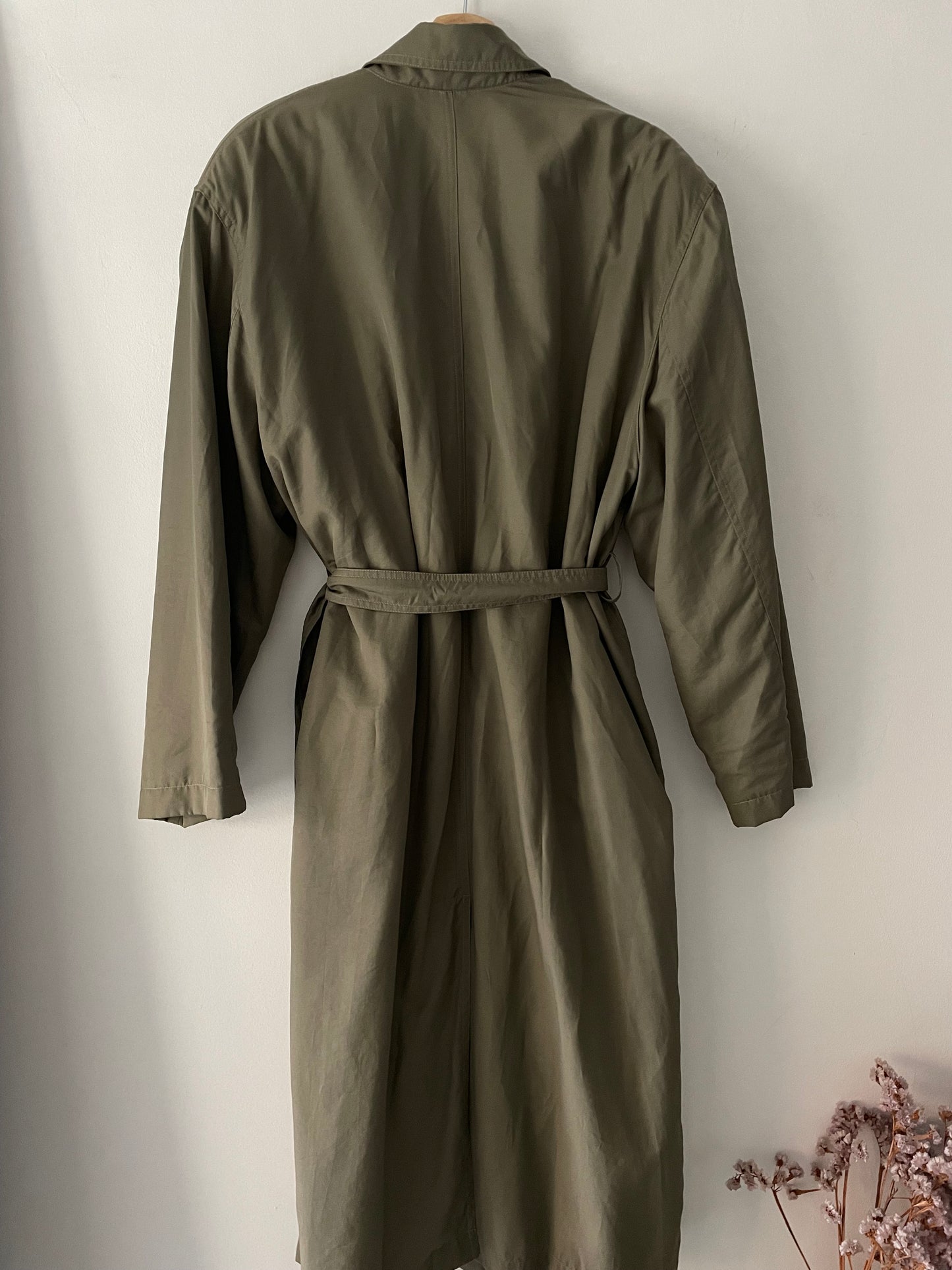 Oversize vintage trench coat