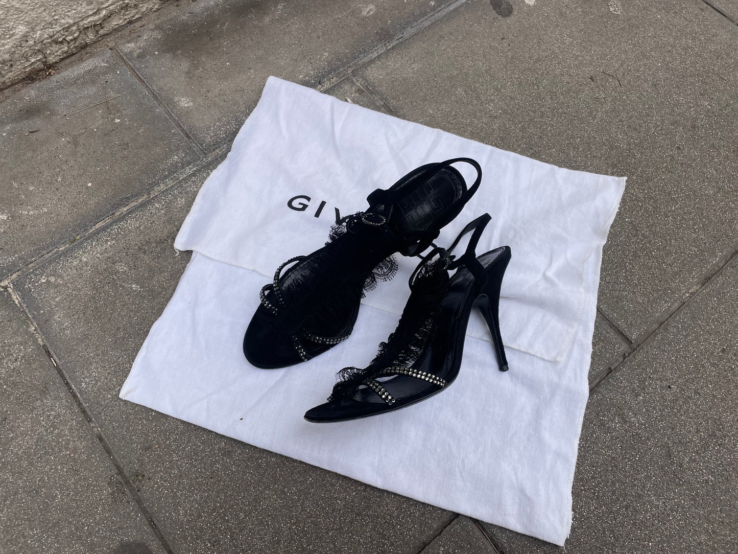 Givenchy Suede Leather Sandals
