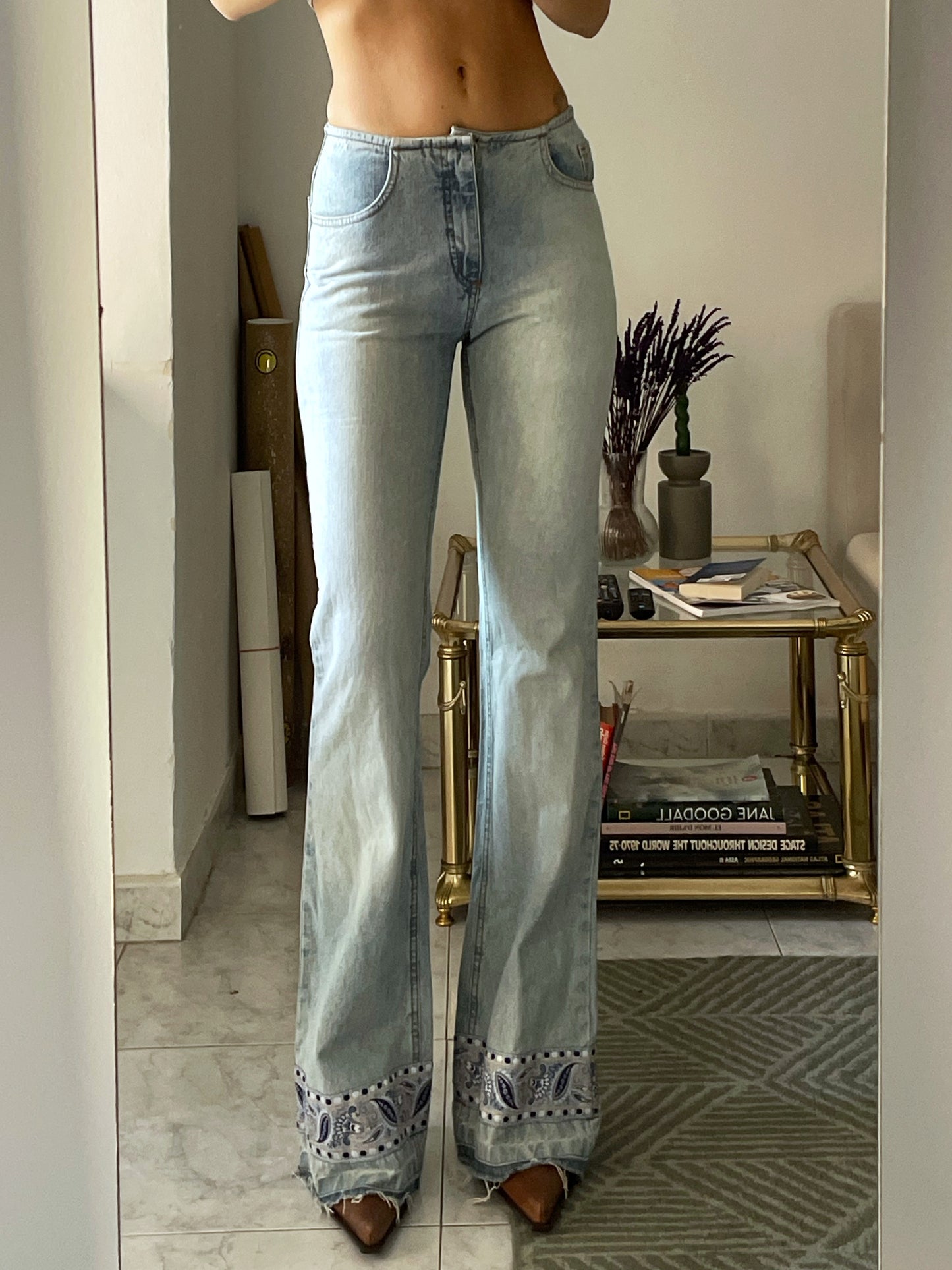 Vintage flared jeans