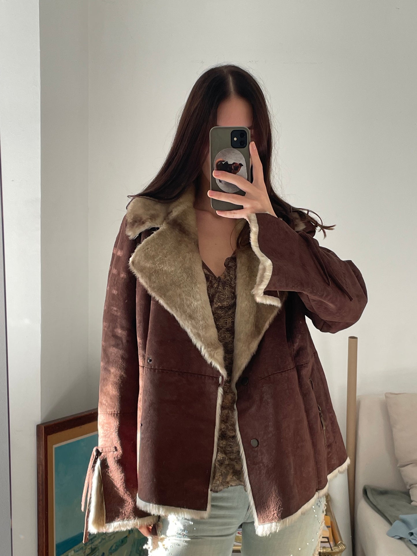 Vintage faux fur jacket