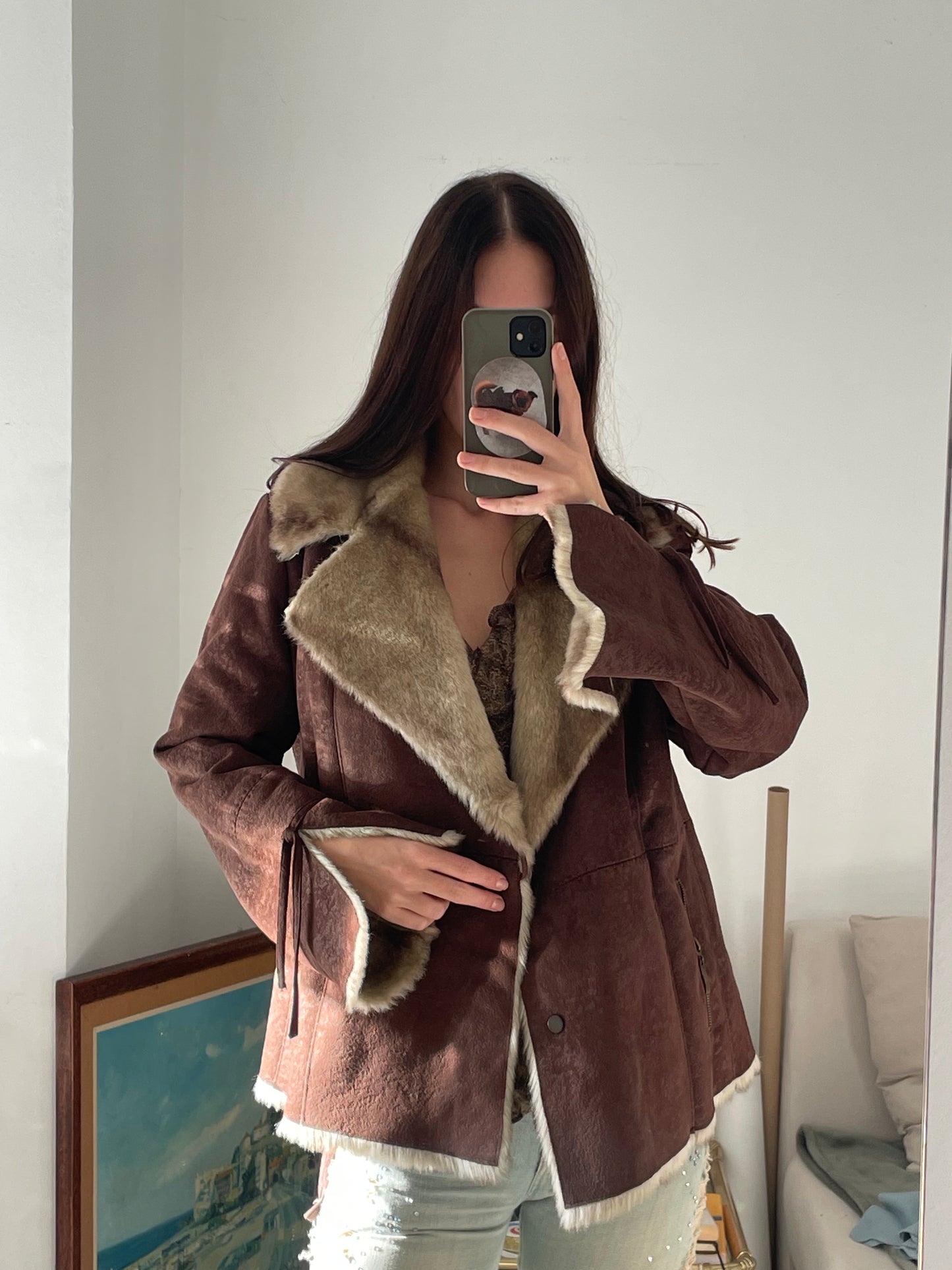 Vintage faux fur jacket