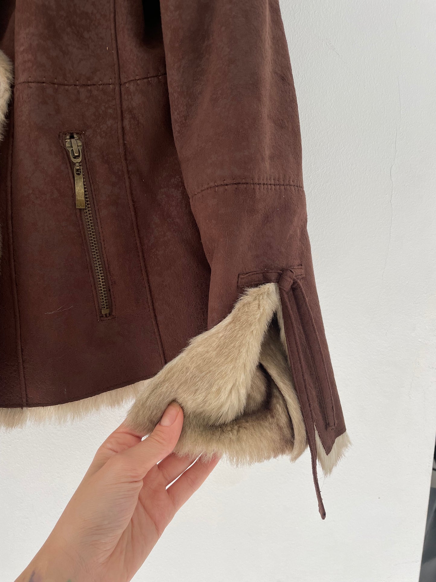 Vintage faux fur jacket