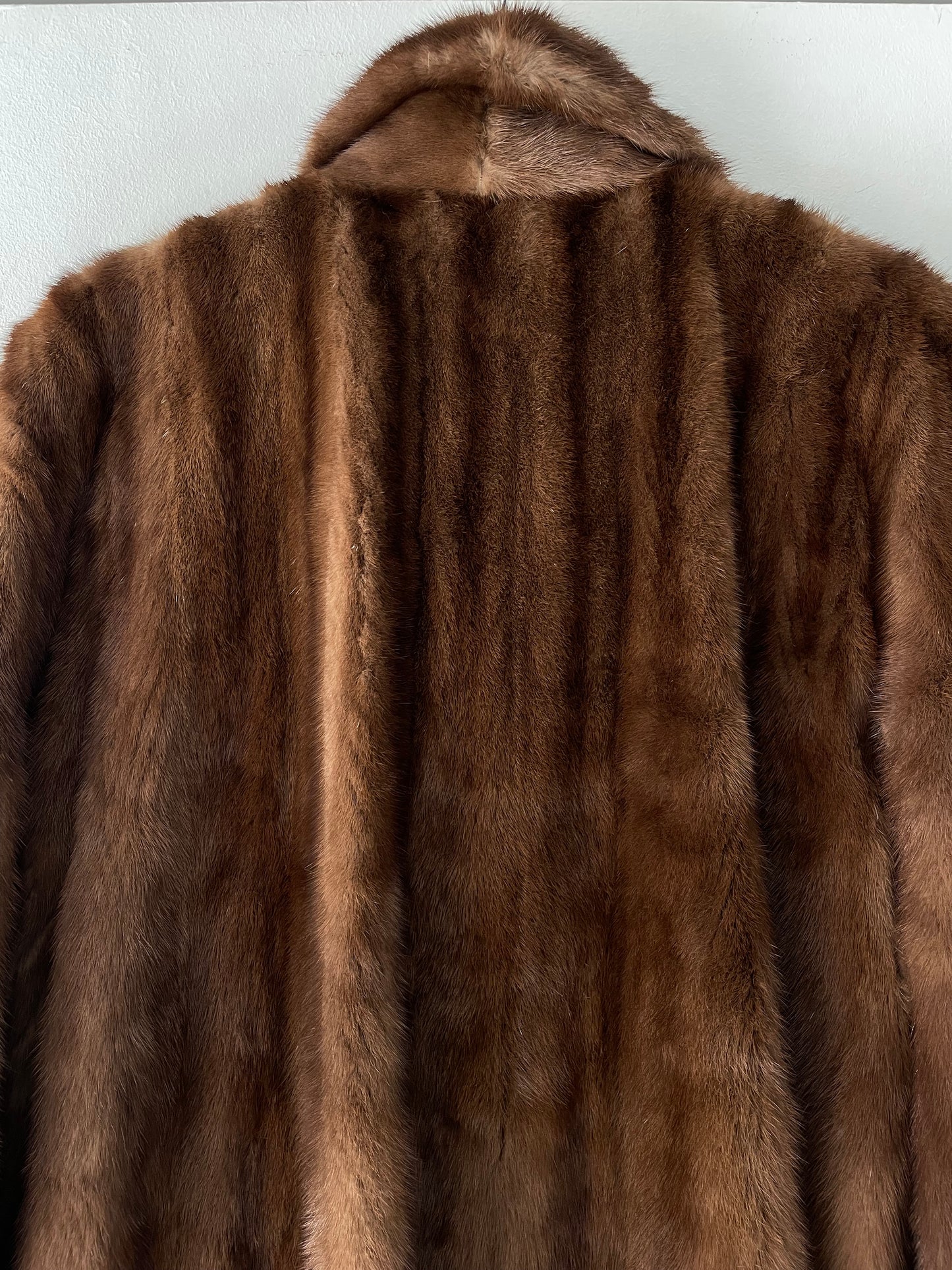 Vintage mink fur coat