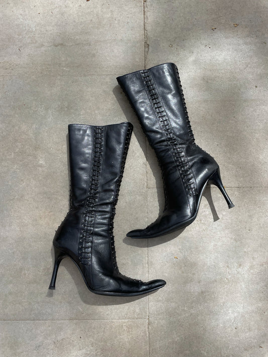Vintage leather boots by R&Renzi